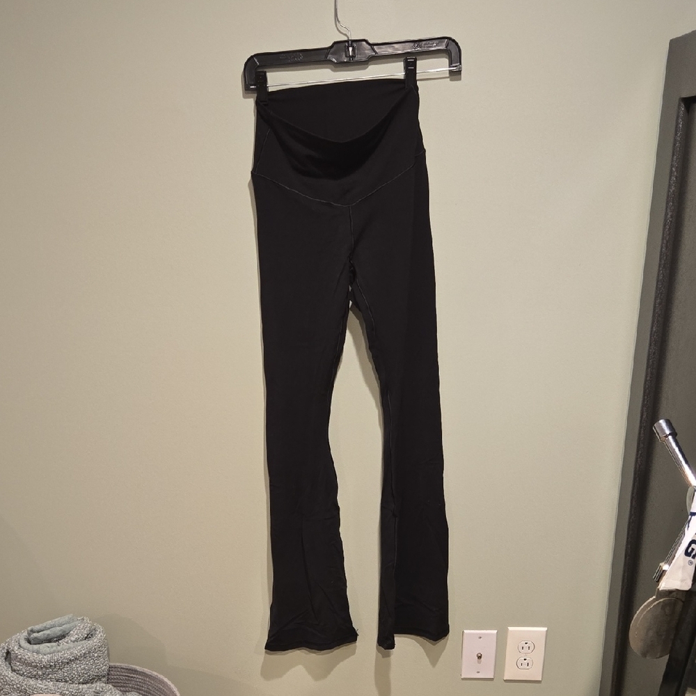 Aerie Offline Real Me Xtra High Waisted Bootcut Leggings, Black, Medium